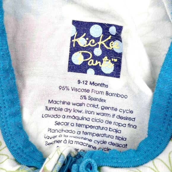 Kickee Pants Tropical Flowers Ruffle Coverall - Picture 6 of 7